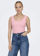 Only Canotta Donna Easy Rosa 15315571 Romance Rose ONLY 