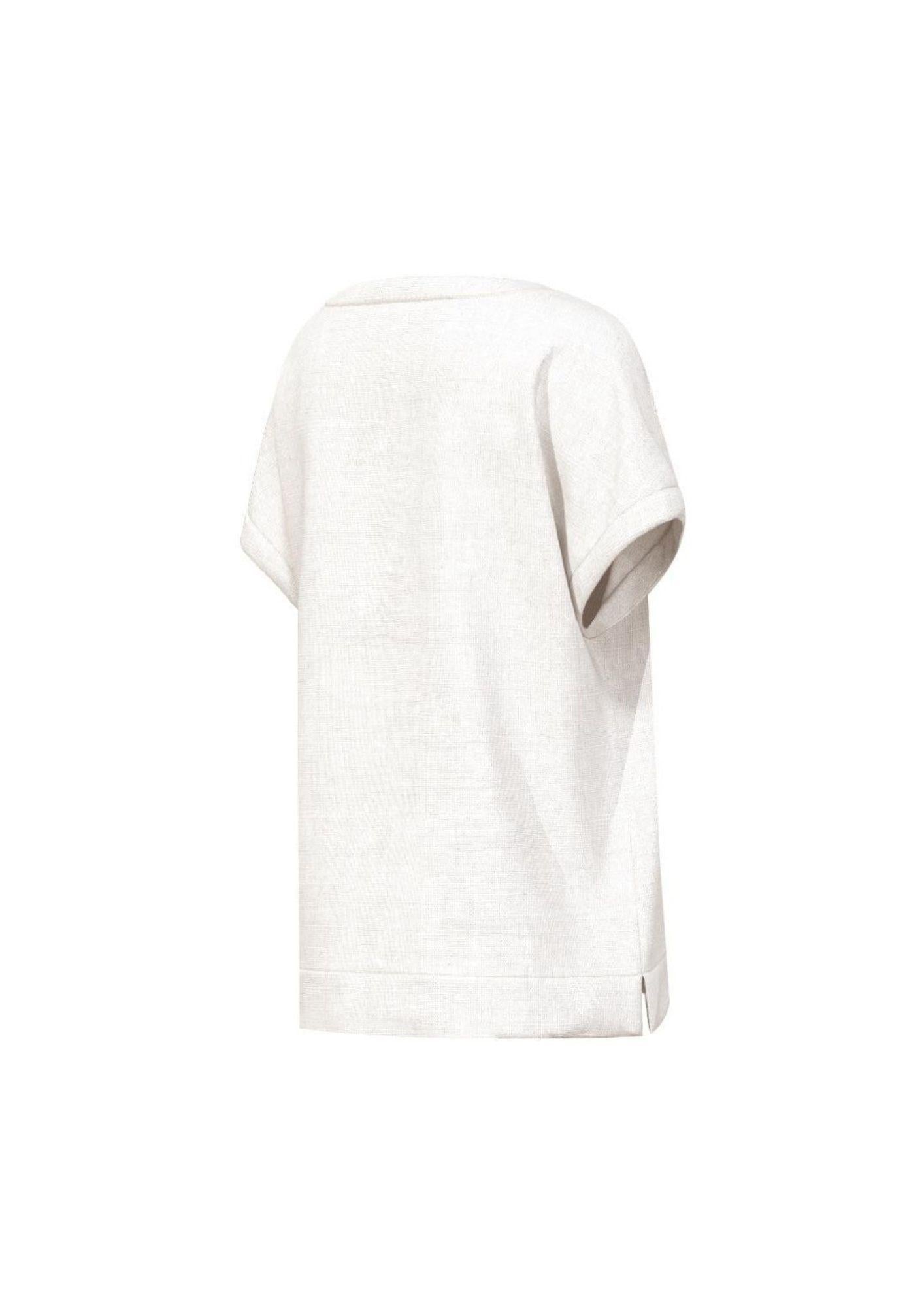 Emme Marella Blusa Donna Emmgeyser Bianca 2615111132200 003 EMME MARELLA 