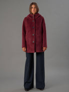 Rihunik Giubbino Donna Amelia25 Bordeaux RIW294J F0012 098 RIHUNIK 