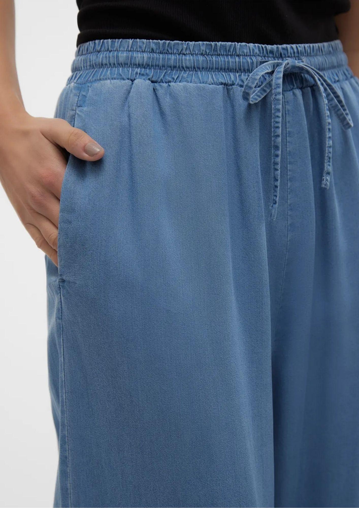 Vero Moda Pantalone Donna Bree Blu Medio Denim 10304898 Medium Blue Denim VERO MODA 