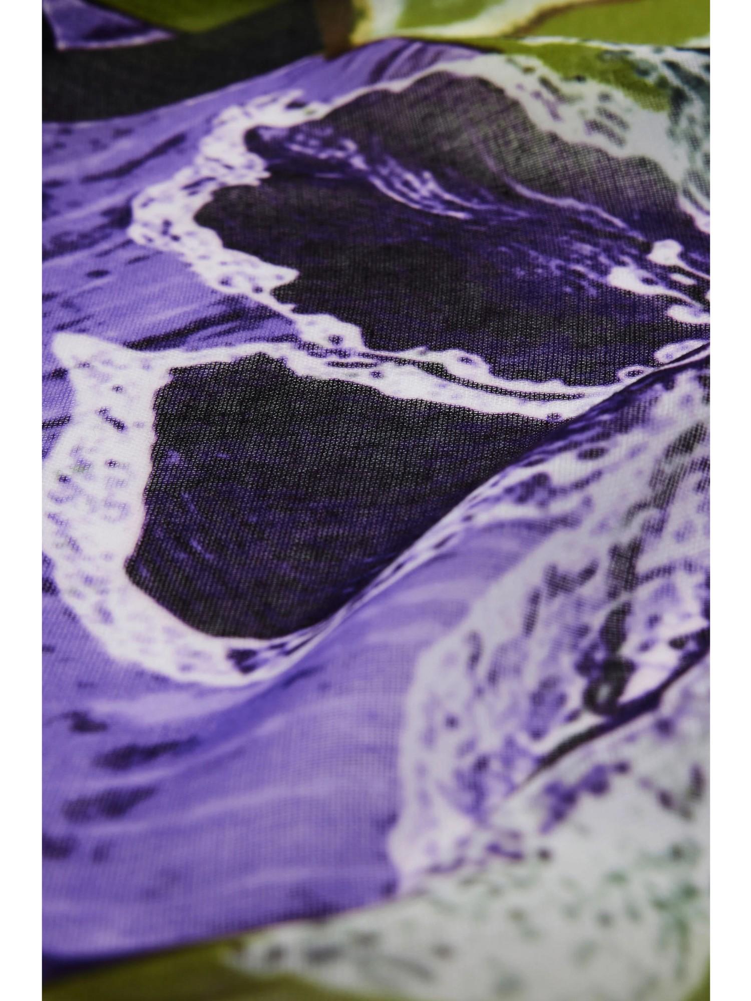 Desigual Foulard disegnato da Mr. Christian Lacroix Donna Blu 25WAWA02 4000 DESIGUAL 