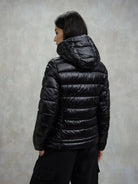 Blauer Giacca invernale Caroll Donna Nero interno beige BLDC02072 6648 999 BLAUER 