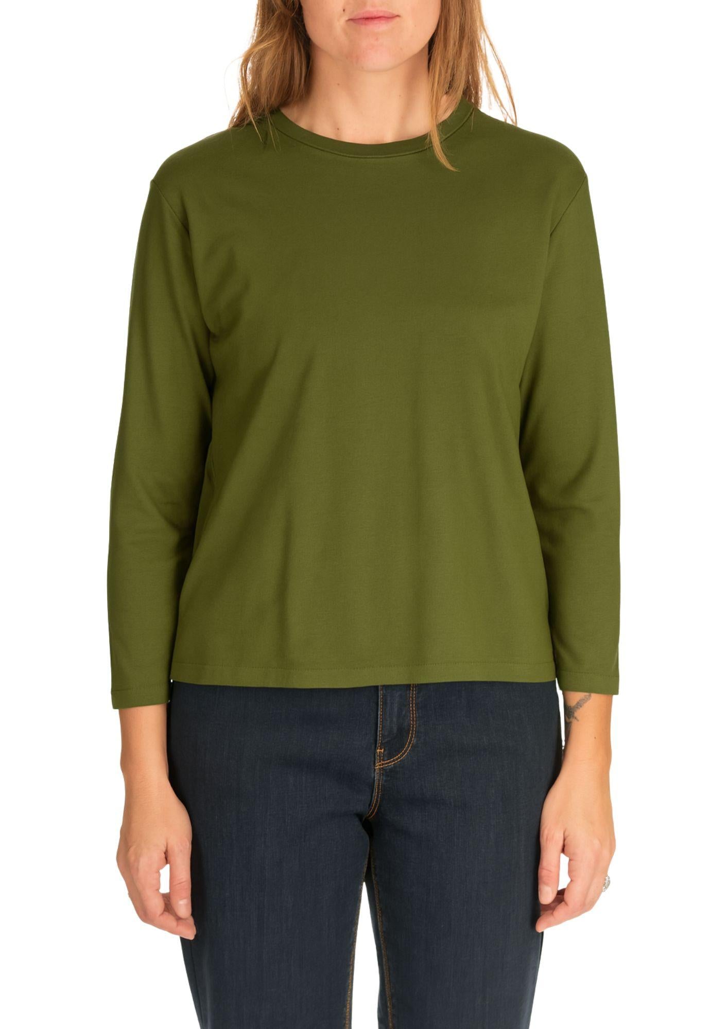 Diana Gallesi T-Shirt Donna Verde Militare G036R000632N 35 DIANA GALLESI 