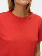 Aware T-Shirt Donna Molten Lava Awnaima 10294544 Molten Lava VERO MODA 