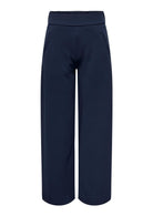 Jacqueline De Yong Pantalone Donna Louisville Blu 15221238 Black Iris JACQUELINE DE YONG 