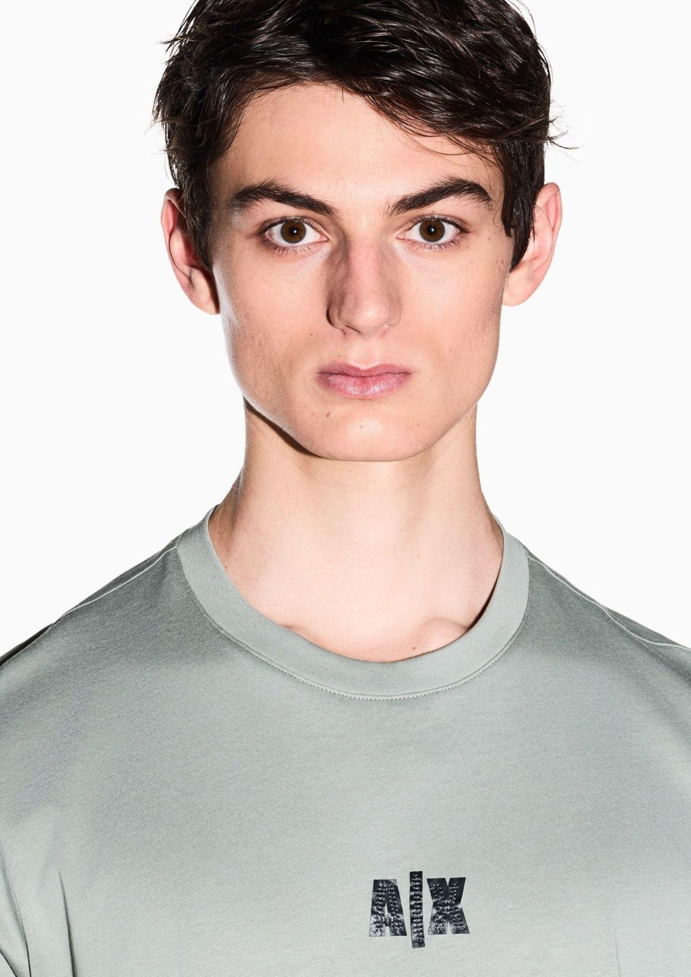 Armani Exchange T-Shirt Uomo Verde XM002509 AF10358 U7210 ARMANI EXCHANGE 