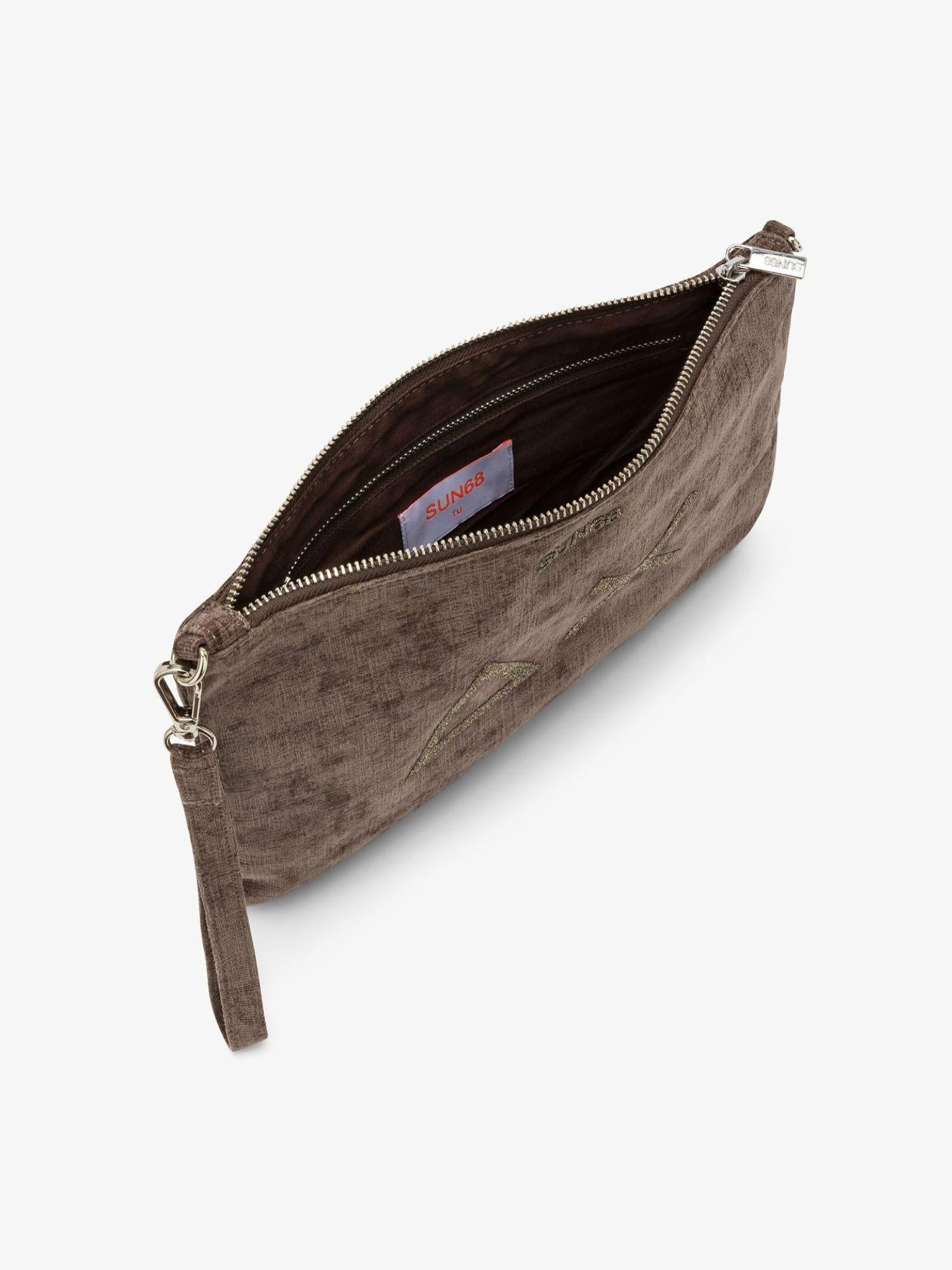 Sun68 Pochette Velvet Fango X45201 52 SUN68 