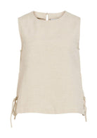 Vila Top Donna Prisilla Beige 14113501 Super Light Natural VILA 