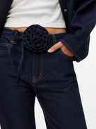 Vero Moda Jeans Donna Dark Blue Straight Fit Vmallison 10339315 Dark Blue Denim VERO MODA 