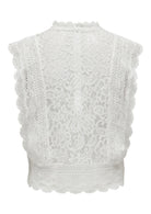 Only Top Donna Karo Bianco 15204604 Cloud Dancer ONLY 