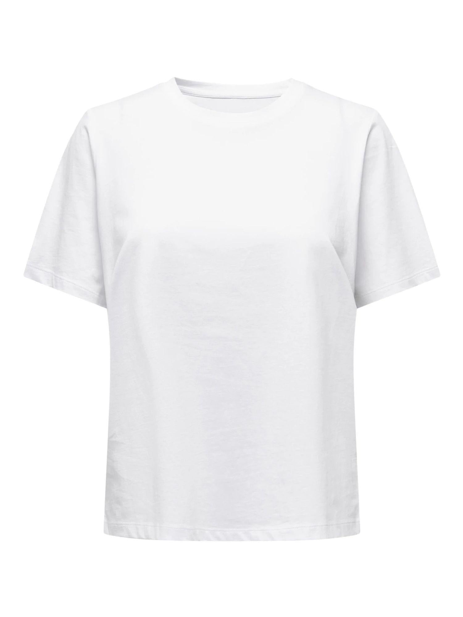 Only T-Shirt Donna Bianco Onlonly 15270390 White ONLY 