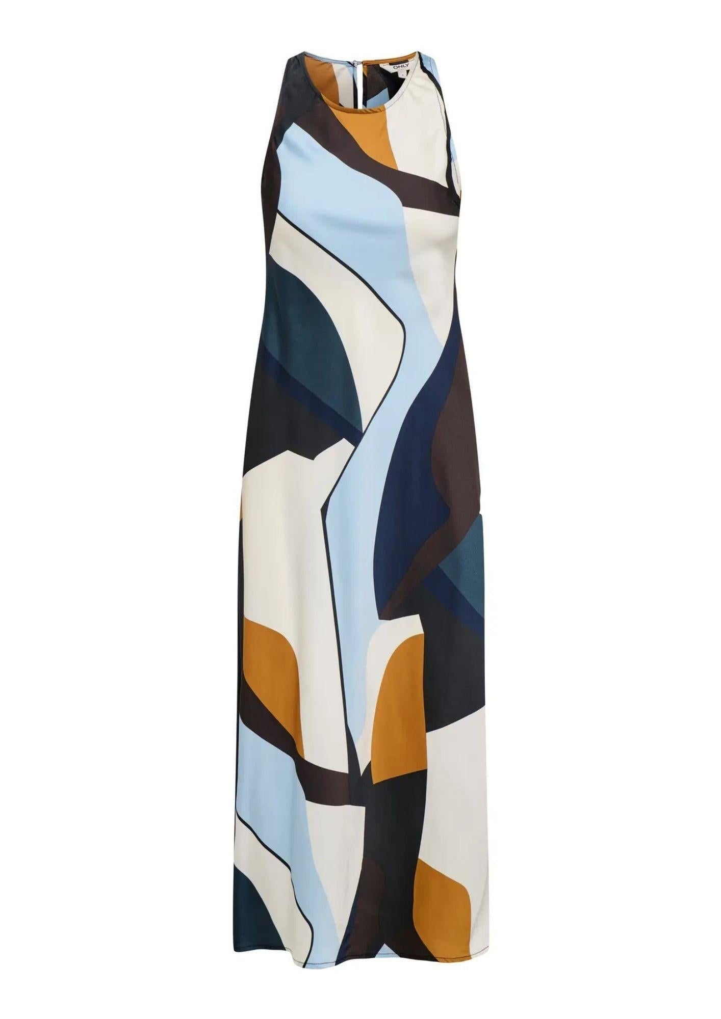 Only Abito Donna Chigo Blu Fantasia 15354751 Navy Blazer ONLY 