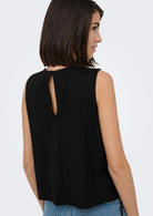 Jacqueline De Yong Top Donna Leslie Nero 15374333 Black JACQUELINE DE YONG 