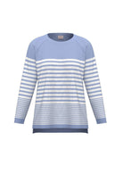 Emme Marella Maglia Donna Emmghiglia Azzurro a Righe 2615361181200 010 EMME MARELLA 