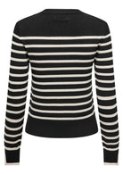 Only Onlkalana Pullover Donna Nero e Bianco 15331331 Black Whitecap Grey ONLY 