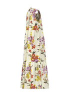 Emme Marella Vestito Donna Emmtabarin Bianco Burro Fiore Sole 2615221442200 001 EMME MARELLA 