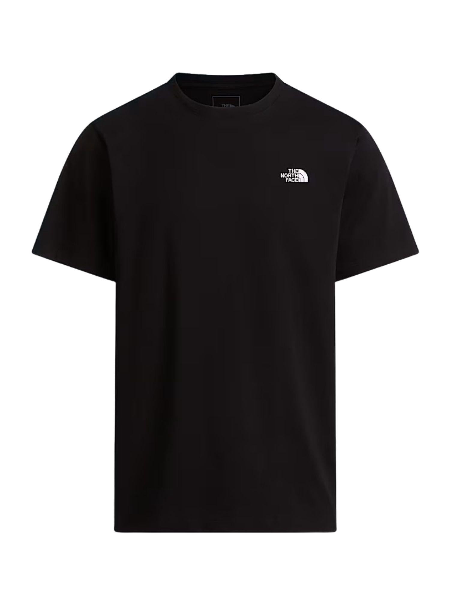 The North Face T-Shirt Uomo Nera Evolution Simple Dome Regular NF0A8CZ2 JK3 THE NORTH FACE 