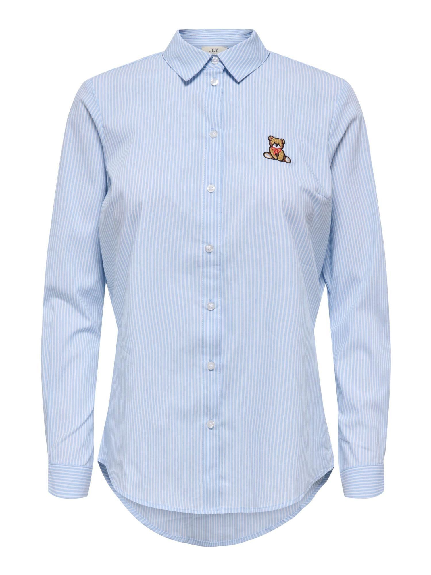 Jacqueline De Yong JDYMIO Camicia Donna Cashmere Blue 15368291 Cashmere Blue JACQUELINE DE YONG 