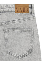Vero Moda Jeans Donna Tessa A Vita Alta Mom Fit Grigio Chiaro Denim 10308860 Light Grey Denim VERO MODA 