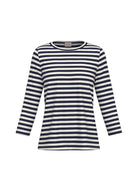 Emme Marella Maglia Donna Emmcosetta Bianca e Blu 2615971011200 012 EMME MARELLA 