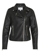 Vila Giacca Donna Biker Nero Vicara 14044851 Black VILA 
