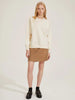 Emme Marella Felpa con strass Nova Donna Panna