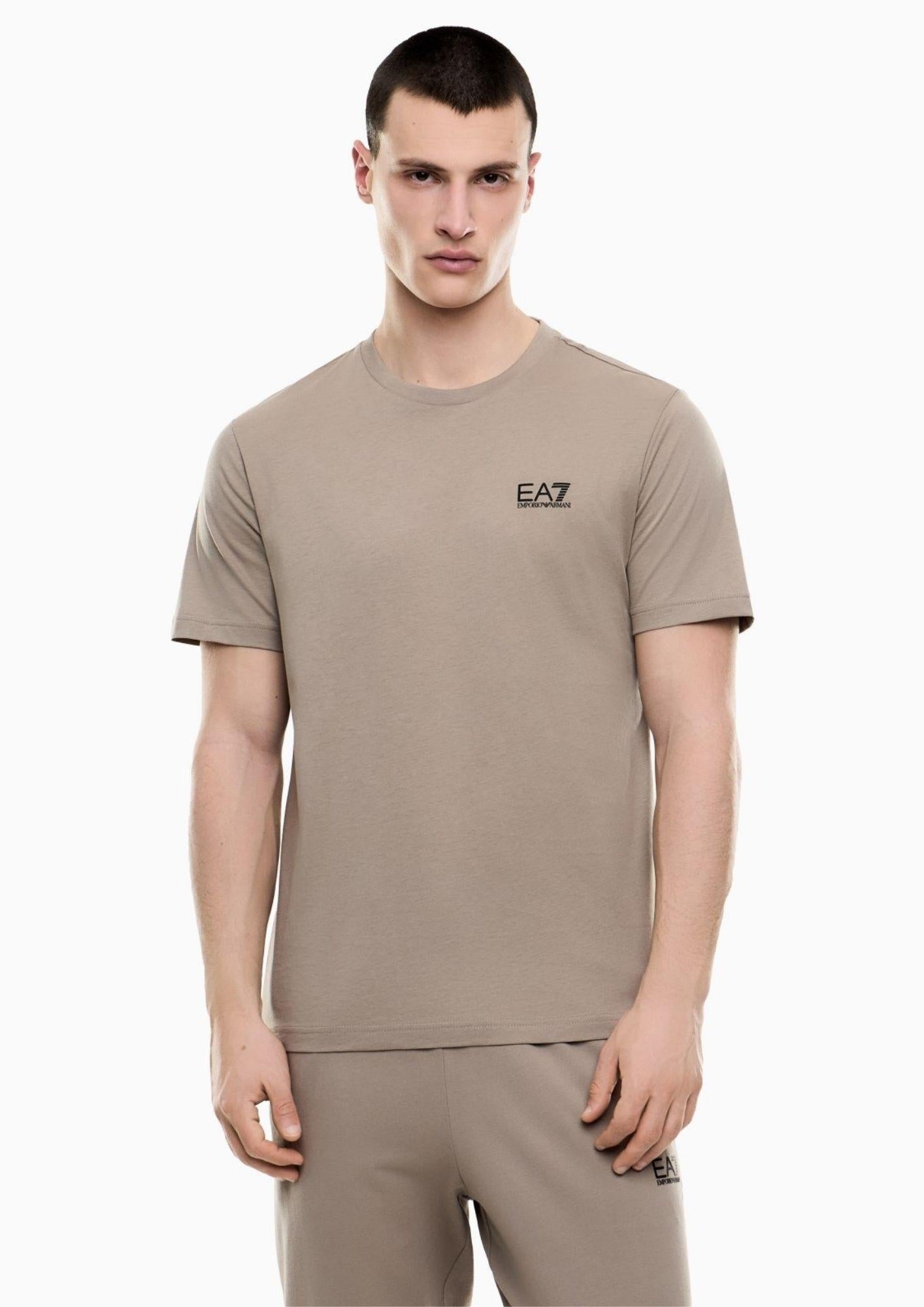 EA7 Emporio Armani T-Shirt Uomo Beige 8NPT25 PJVPZ U6167 EA7 EMPORIO ARMANI 