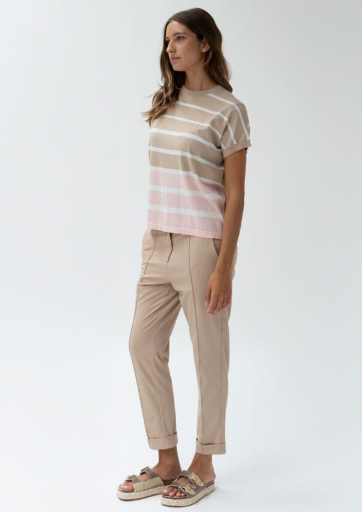 Rihunik Pantalone Donna Ally Beige RIW402B F0219 114 RIHUNIK 