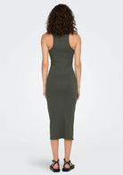 Vestito Donna Verde 15270619 Beluga ONLY 