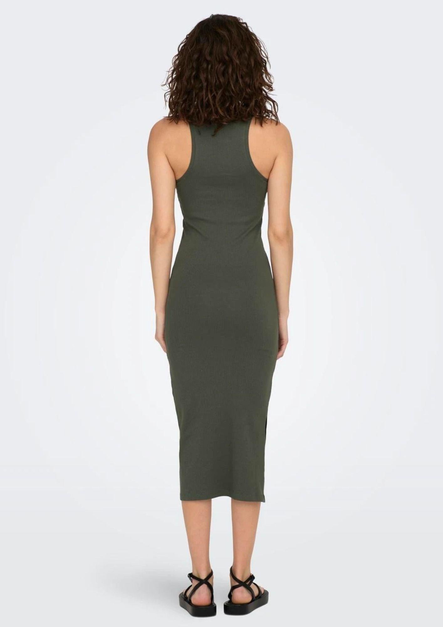 Vestito Donna Verde 15270619 Beluga ONLY 