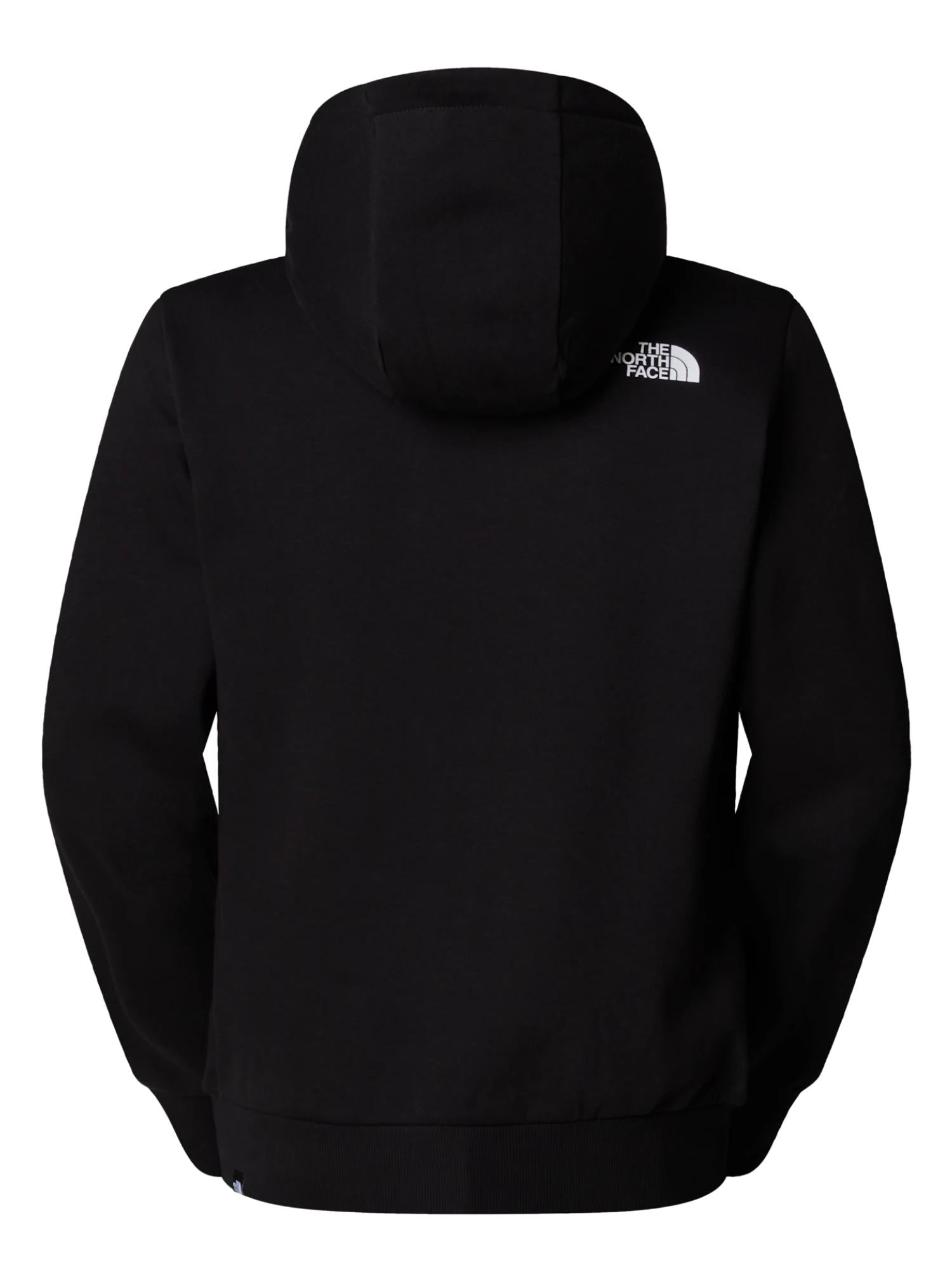 The North Face Felpa Uomo Simple Dome Con Cappuccio Nero NF0A89FC JK3 THE NORTH FACE 