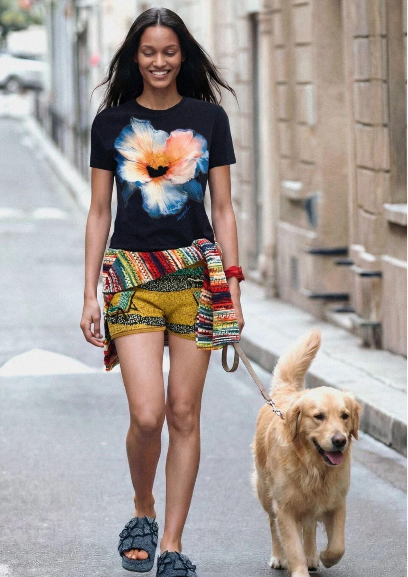 Desugual T-Shirt Donna Estocolmo Blu 26SWTK03 5000 DESIGUAL 