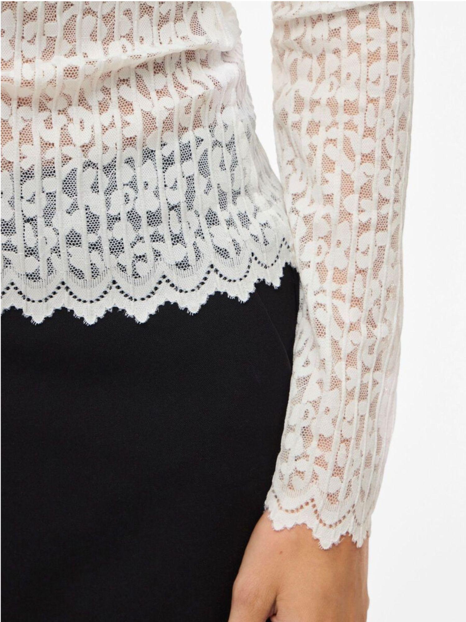 Vila Top Donna Obera Bianco 14108569 White VILA 