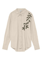  10333342 Birch Grape leaf emb. detail VERO MODA 