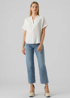 Vero Moda Top Donna Beauty Bianco 10279697 Snow White VERO MODA 