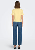 Jacqueline De Yong T-Shirt Donna Rex Vaniglia 15344612 French Vanilla JACQUELINE DE YONG 