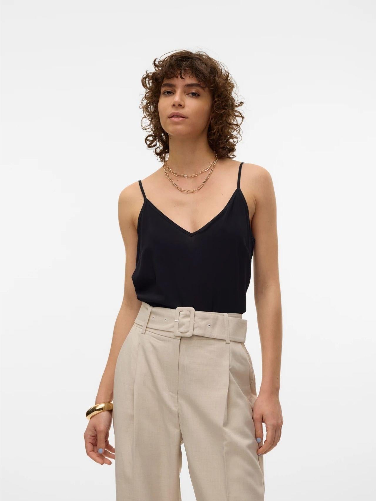 Vero Moda Top Donna Easy Nero 10297362 Black VERO MODA 