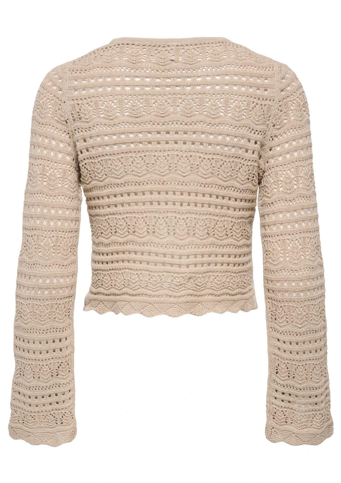 Only Pullover Donna Elke Beige 15363049 Oxford Tan ONLY 