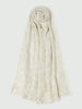 Stole Favella Woman White Ivory