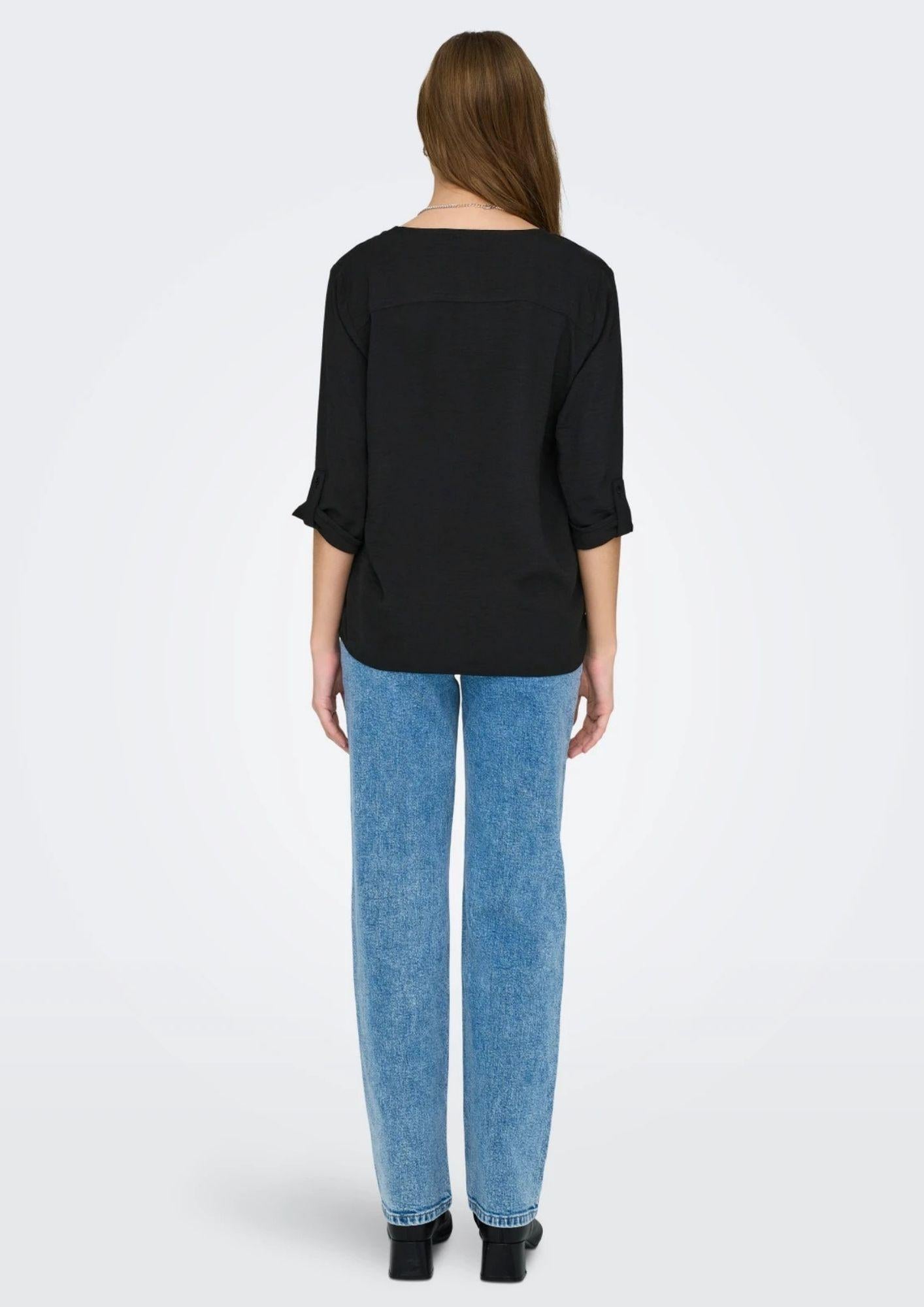 Jacqueline De Yong Top Donna Divya Nera 15226911 Black JACQUELINE DE YONG 