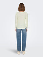 Pullover Donna Cloud Dancer 15113356 Cloud Dancer ONLY 