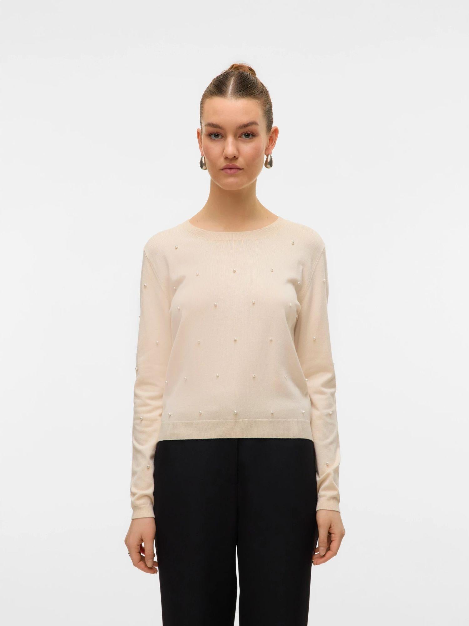 Vero Moda VMGLORY Pullover Donna Birch 10331386 Birch VERO MODA 