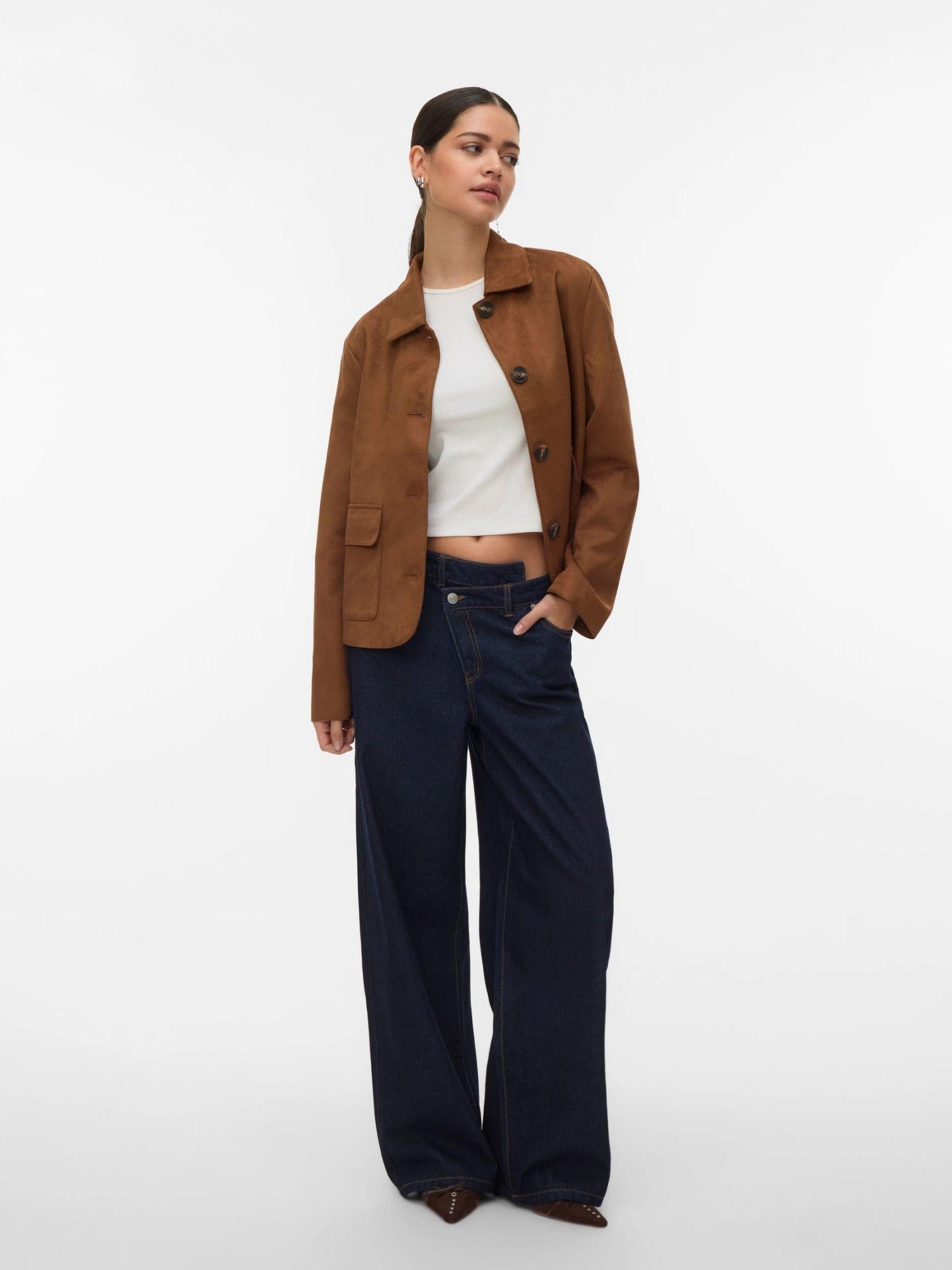 Vero Moda Giacca Donna Cognac VMJose 10338632 Cognac VERO MODA 