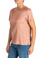 Maglia Donna Rosa Antico 2318R102859 A6 DIANA GALLESI 