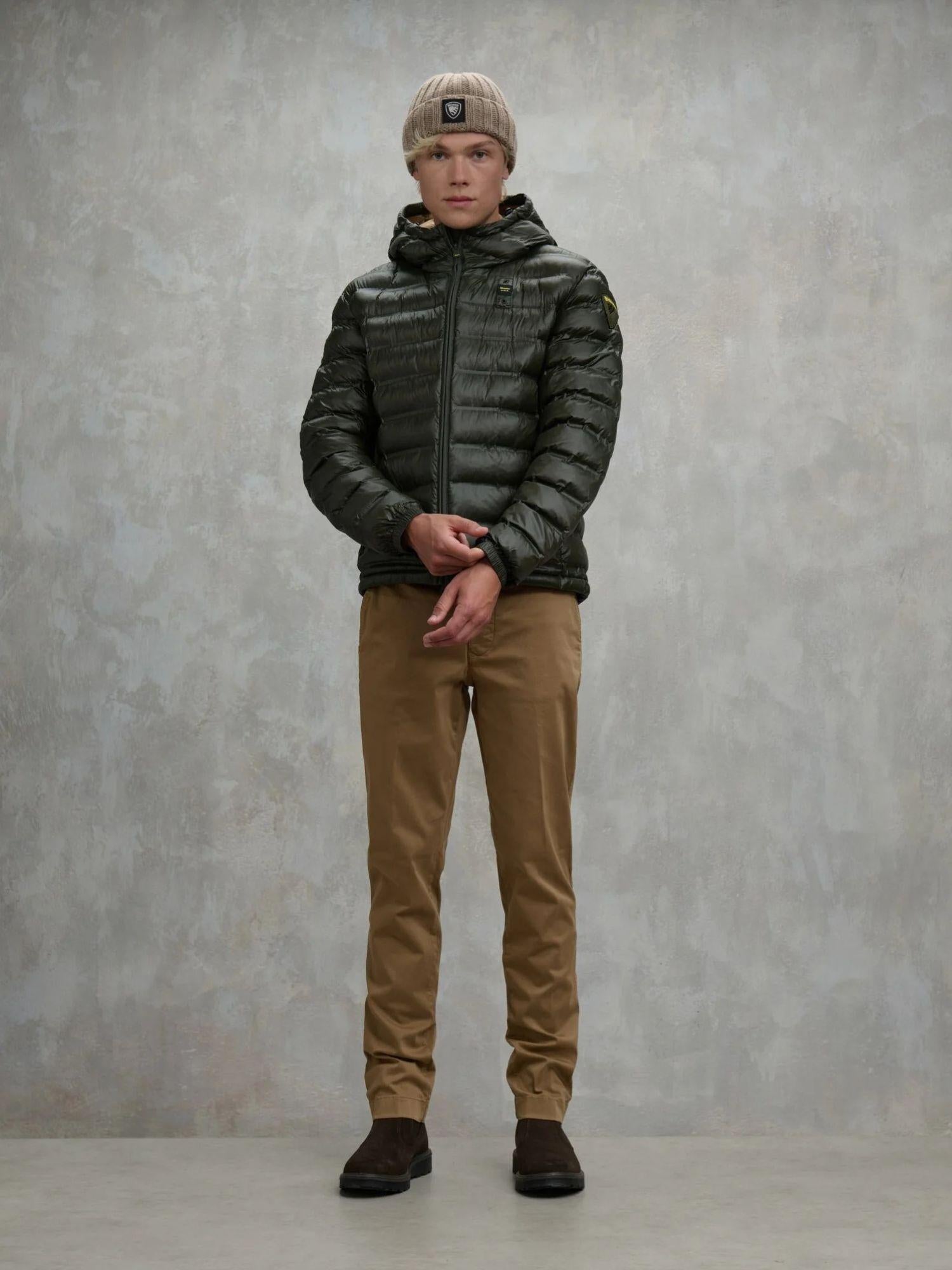 Blauer Giacca Invernale Charles Uomo Tiglio Selvatico Interno Tabacco BLUC02132 7284 678 BLAUER 