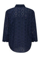 Jacqueline De Yong Camicia Donna Tallie Blu 15292179 Black Iris JACQUELINE DE YONG 