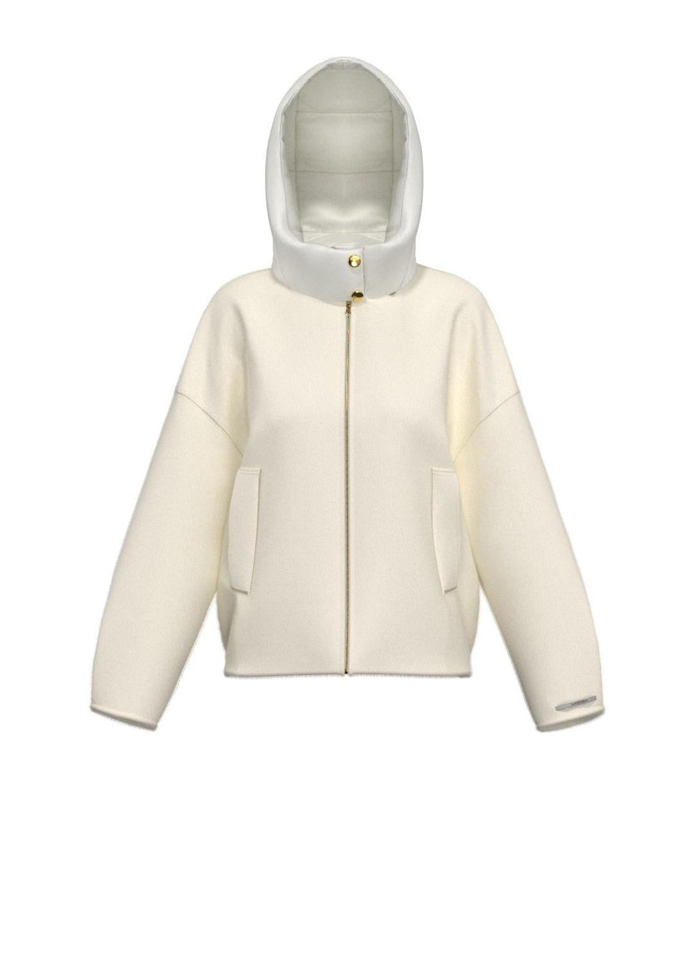 Emme Marella Giubbino Donna Eritrea Bianco Panna 2525086021200 001 EMME MARELLA 