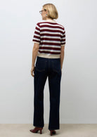 Vero Moda Maglia Donna Sikita Bianco betulla a righe 10329594 Birch ZINFANDEL VERO MODA 