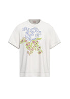 Emme Marella T-Shirt Donna Emmparaggi Bianca Stampa Fiore 2615971082200 001 EMME MARELLA 