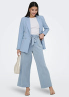 Only Pantalone Donna Marsa Blu Denim Sbiadito Melange 15269628 Faded Denim MELANGE ONLY 